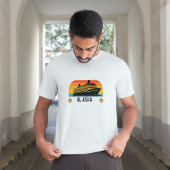T-shirt Croisière pour couples en blanc