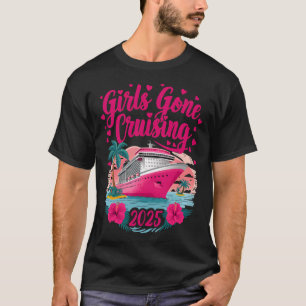 T-shirt Croisière pour filles 2025 Vacances en croisière p