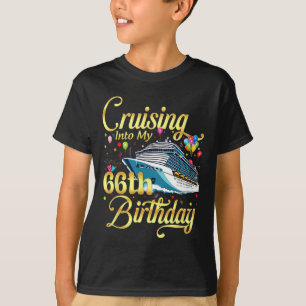 T-shirt Croisière pour mon 66e anniversaire Croisière 66 a
