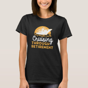 T-shirt Croisière Retraite Hommes Femmes Croisière Vacance