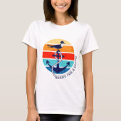 T-shirt Croisière Serene Sunset - Prêt pour l'aventure (Devant)