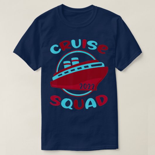 T-shirt Croisière Squad 2022 correspondant Family Group, G (Design devant)