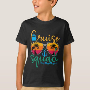 T-shirt Croisière Squad 2025 Family Vacation Beach Corresp
