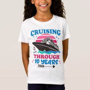 T-Shirt Croisière Sur 10 Ans Mariage