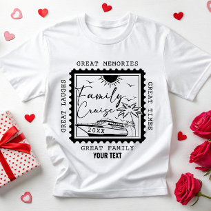 T-shirt Croisière sur mesure en famille 2025 Escadron de c