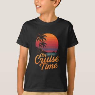 T-shirt Croisière tropicale en vacances avec palmier Su