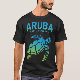 T-shirt Croisière vacances avec tortues marines à Aruba