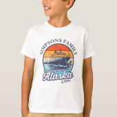 T-shirt Croisière vers Alaska Custom Family Matching Group (Devant)
