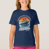 T-shirt Croisière vers Alaska Custom Family Matching Group (Devant)
