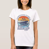 T-shirt Croisière vers Alaska Custom Family Matching Group (Devant)