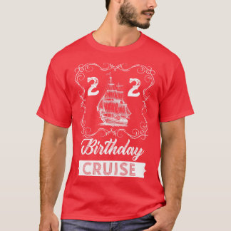 T-shirt Croisière vintage 22e anniversaire