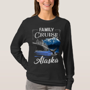 T-shirt Croisières familiales de l'Alaska Hommes Femmes et
