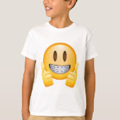 T-shirt Croisillons Geeky Emoji (Devant)