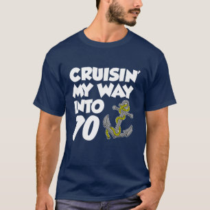 T-shirt Croisin' My Way In 70 (EN SOMBRE)