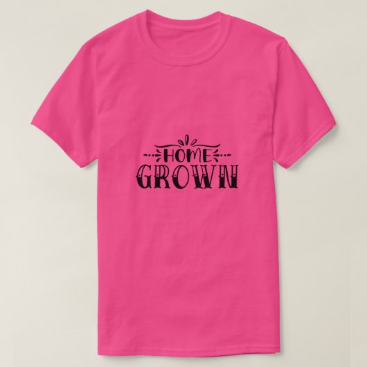 T-shirt Croissance à domicile01 (Design devant)