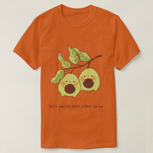 T-shirt Croissance Avocado (Design devant)