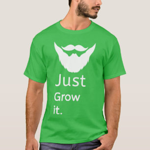 T-shirt Croissance de la barbe