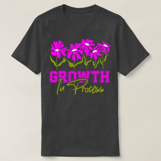 T-shirt Croissance du processus (Design devant)