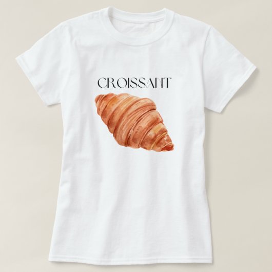 T-shirt Croissant (Design devant)