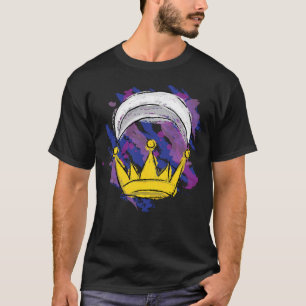 T-shirt Croissant argenté