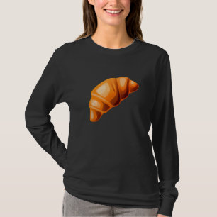 T-shirt Croissant Costume Cute Robe Fancy Costumes Femmes