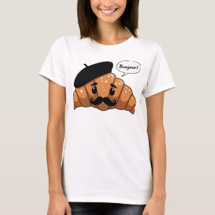 T-shirt Croissant français
