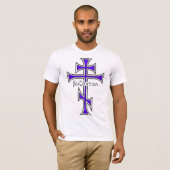 T-shirt Croix bizantine (Devant entier)
