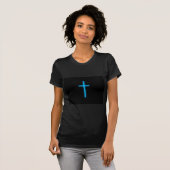 T-shirt Croix bleue (Devant entier)