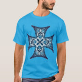 T-shirt Croix bleue maltaise (Devant)
