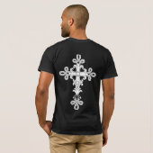 T-shirt Croix chrétienne (Dos entier)
