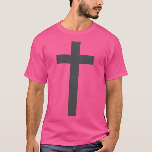 T-shirt Croix chrétienne (Devant)