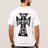T-shirt Croix de disciple de Jésus (Dos)