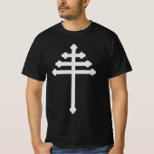 T-shirt Croix de l'Église maronite (Devant)