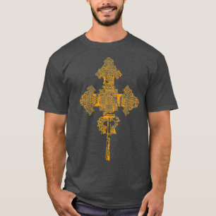 T-shirt Croix de l'Église orthodoxe éthiopienne