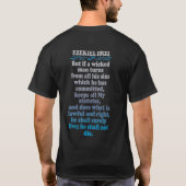 T-Shirt Croix de Pierre Parce que Vous Comptez Ezé (Dos)
