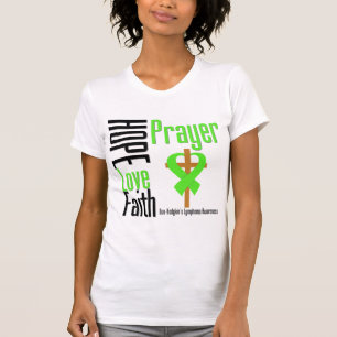 T-shirt Croix de prière de foi d'amour d'espoir de