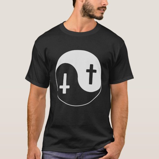 T-shirt Croix de Yin Yang (Devant)