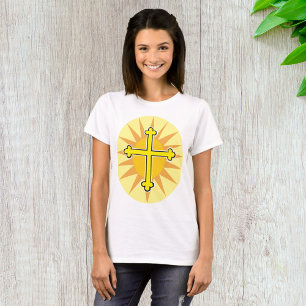T-shirt Croix d'or
