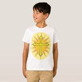 T-shirt Croix d'or (Devant entier)