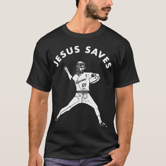 T-shirt Croix du drapeau américain Jésus (Devant)