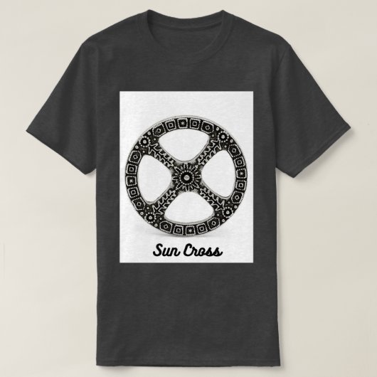 T-shirt Croix du soleil (Design devant)