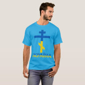 T-Shirt Croix d'Ukraine (Devant entier)