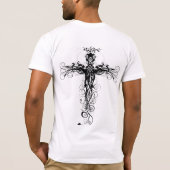 T-shirt Croix florale #5 (Dos)