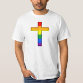 T-shirt Croix gay (Devant)