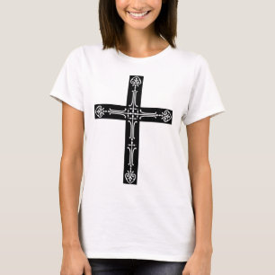 T-shirt Croix gothique