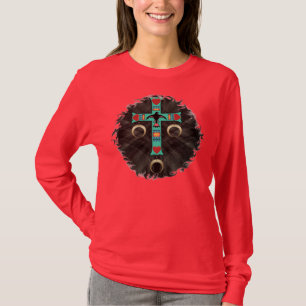 T-shirt Croix indienne en ciel nocturne
