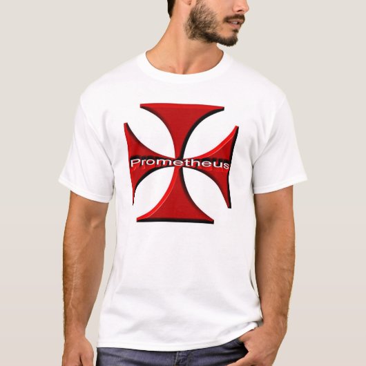 T-shirt Croix maltaise de PROMETHEUS (Devant)