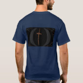 T-shirt Croix Noire et Grise (Dos)