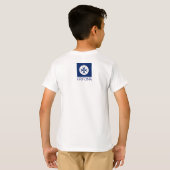 T-shirt Croix octogonale BLUE CORSAIR STYLE (Dos entier)