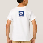 T-shirt Croix octogonale BLUE CORSAIR STYLE (Dos)